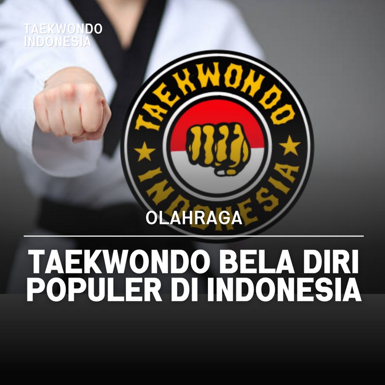 Taekwondo bela diri populer di Indonesia Taekwondo Indonesia Dojang NTC